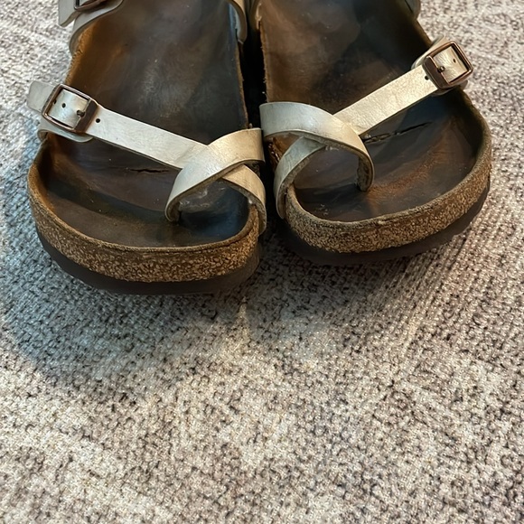 Birkenstock Mayari Gold Sz 38 - Picture 5 of 12